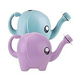 Hecho de material plástico de alta calidad, es resistente y duradero para un uso duradero. Novedad Watering Pot