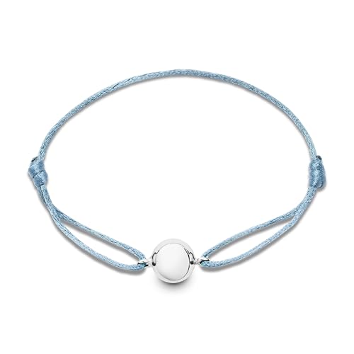 Bracelet bola argenté d'exception, élégance pure pour femme