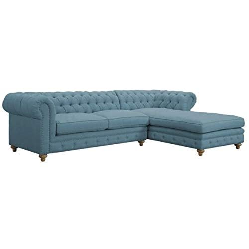 Image of Modern Velvet L Shape sectional Sofa with Chaise Lounge L Shape Sofa for Living Room Bedroom Hall Office