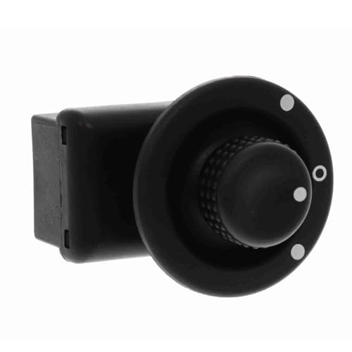 Bouton Commande de Rétroviseur compatible pour Renault Clio II, Megane I, Scenic, Twingo I, Master III, Dacia Logan Sandero, Movano – OEM 255704649R,...