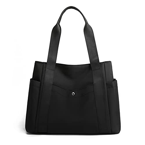 Bolso Tote de Nylon resistente al agua para mujer miniatura 1