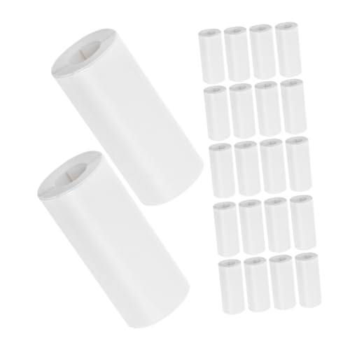 Papier thermique blanc SECFOU 57x25 mm facile à installer lot économique de 35 rouleaux