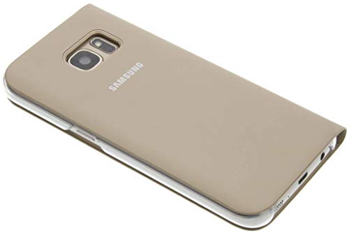Samsung Flip Wallet Schutzhülle (geeignet für Galaxy S7) gold