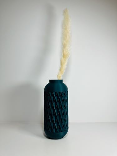 Vase Apollon vert pin pour décoration de table et centres de table modernes