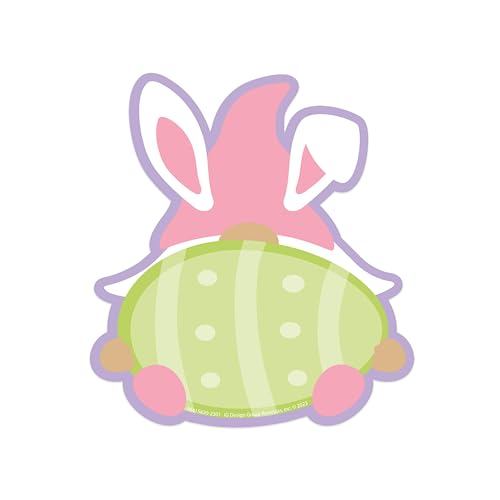 Eureka Easter Gnomes Paper Cut-Out Classroom Decorations for Teachers, 36 Pieces - Image 6