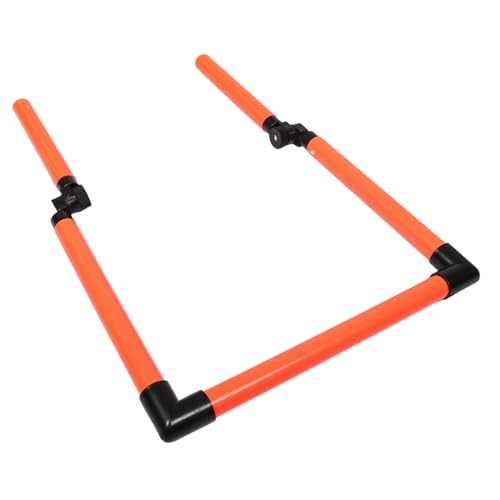 JOINPAYA Athletic Hurdle Training Equipment Adjustable Mini Hurdles for Football Basketball Soccer Track
