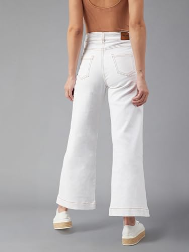 Image of Dolce Crudo High Rise Wide Leg Jeans for Women
