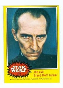 Star Wars card #149 1977 Topps The Evil Grand Moff Tarkin Peter Cushing