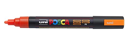 POSCA Marqueur PC5M Pte conique moyenne Orange Fluo