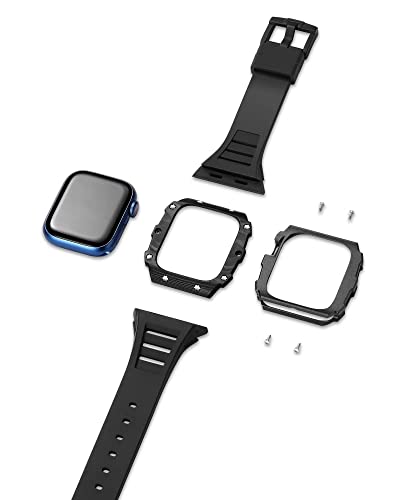 Kit modification Apple Watch carbone antichoc pour eviter les rayures - 6