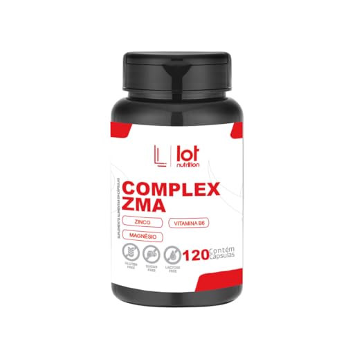 Zma 700mg 120 cápsulas Lot Nutrition