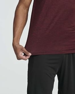 Real Essentials 5 Pack: Men’s Short Sleeve Dry Fit Active Crew Neck T Shirt - Athletic Running Gym Workout Tee Tops