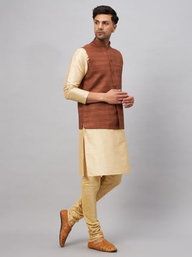 Image of VM Men's Jacket, Kurta and Pyjama Set