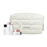 Riman Radiansome Travel Kit | 5-Piece Skincare Set with Toner, Serum, Cleanser, Cream & BB Cream | Compact Hydrating Routine for Smooth Texture, Even Look, & Skin Comfort | Travel-Friendly