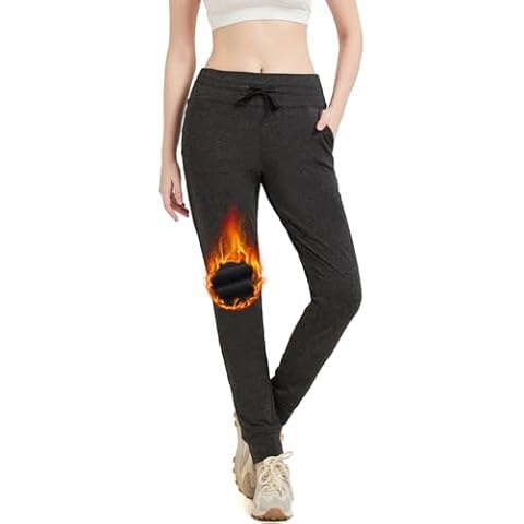 Jessie Kidden Fleece Lined Joggers for Women Cover