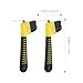 GLEAVI 2pcs Horse Hoof Pick with Brush, Plastic Handle Horseshoe Cleaning Tool for Equine Grooming and Hoof Care Random Color