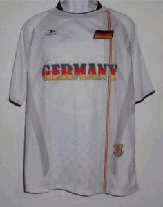 Drako Germany White Jersey World Cup 2014 "One Size" = Men's Large
