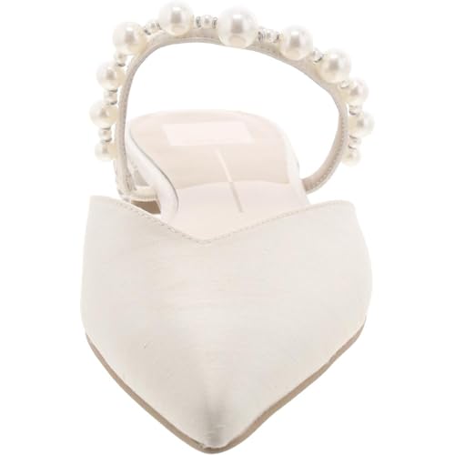 Dolce Vita Women's Kanika Pearl Low Heeled Sandal3