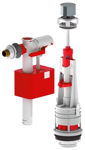 S M 410925 Conjunto Descargador Universal Interrumpible Con Junta Grifo Flotador Compacto Lateral Con Rosca De Latón 3 8 La Solución Integral Para La Descarga Y Llenado De Cisternas Bajas