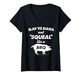 Photo Gallery donna divertente barbecue slap yo mama squeal like a pig barbeque chef bar b q maglietta con collo a v Photo Gallery donna divertente barbecue slap yo mama squeal like a pig barbeque chef bar b q maglietta con collo a v