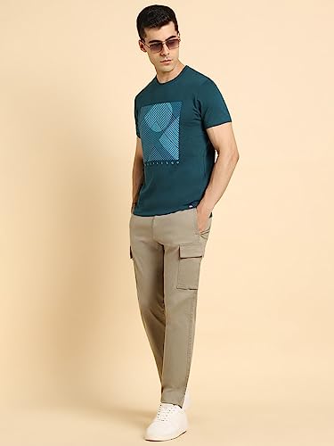 Image of Dennis Lingo Men's Cotton Solid T-Shirt