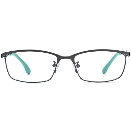 Image of FONEX Pure Titanium Glasses Frame Men Square Eyeglasses Optical Eyewear F85775