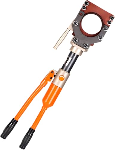 Cesoia Idraulica per Cavi Integrata, con Valvola di Sicurezza, per Il Taglio di Cavi in ​​Rame, Alluminio E Corazzati ，Forza di Taglio 7t/8t/8t/10t CPC-50