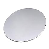 NewBull Aluminum Circular Mouse Mat with Waterproof Non Slip Rubber Base and Frosted Surface Mousepad for Apple MackBook 8.66