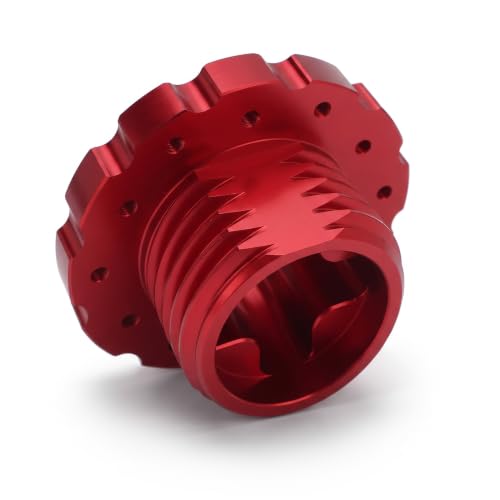 Adaptateur de Volant en Aluminium, Adaptateur de Jeu Sim Racing pour T300, T500, TS PC, TS XW, Noir (Rouge)