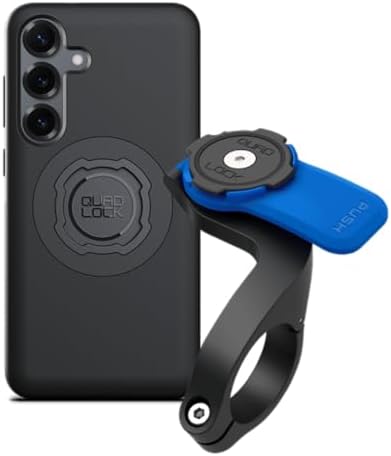 Quad Lock Out Front PRO Bike Phone Holder Kit with MAG Phone Case for Samsung Galaxy S25 Plus