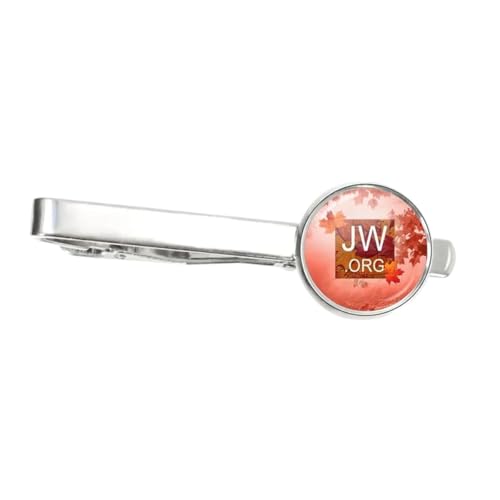 New 2026 Personalized Steam Punk Jehovah's Witness Tie Clip Jw.org Glass Dome Handmade Jewelry Fashion Accessories Creative Gift