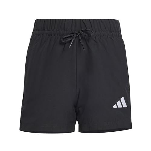 adidas Unisex Kinder Essentials Climacool Shorts, Black/White, 9-10 Years