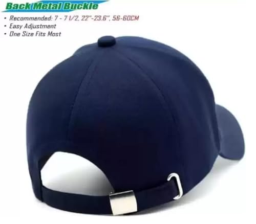 Image of Combo Stylish Sport Summer Cap with Adjustable Buckle Closure and Air Holes for All Sports, Baseball.Cap for Men's and Boy's Cap (Pack of 2)