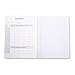 Amazon Basics College Ruled Composition Notebook, 4-Pack, 100-Sheet, Assorted Marble Colors