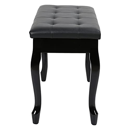 Banquette tabouret siège pour piano, Banc de piano réglable en cuir PU avec coussin, grand compartiment de rangement intérieur et construction en bois dur massif- 200kg charge-76x35x50cm-noir - Les Beatles, Paul McCartney, John Lennon, RIngo Starr, George Harrison Banquette tabouret siège pour piano, Banc de piano réglable en cuir PU avec coussin, grand compartiment de rangement intérieur et construction en bois dur massif- 200kg charge-76x35x50cm-noir – Image 7