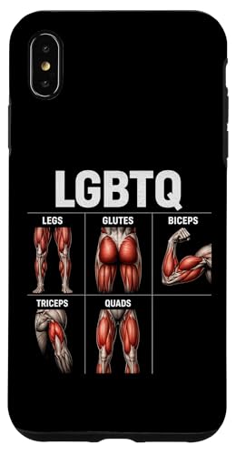 LGBTQ Legs Glutes Biceps Triceps Quads Gym �X�}�z�P�[�X iPhone XS Max �p
