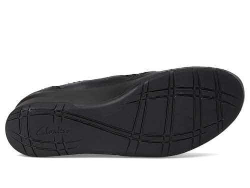 Image of Clarks Womens Suttyn Zip | Leather, Cushioning, Zipper, Casual, Zipper