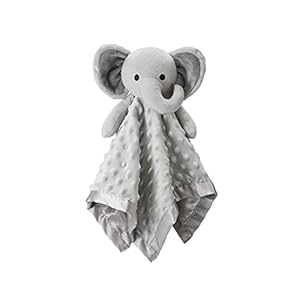 Pro Goleem Elephant Loveys for Babies Soft Security Blanket Baby Snuggle Toy Stuffed Animal Blanket Baby Boy Gift for…