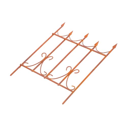 Abaodam Clôture Fer pour Jardin Miniature Accessoires De Paysage Féerique Décorations pour Cour Et Balcon Ornements De Maison De Poupée Modèle De Paysage