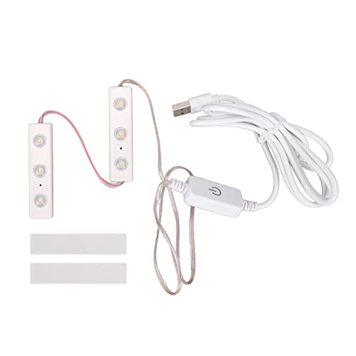 LED Make -up Spiegel Leichter Verstellbarer USB -Stecker DIY -Streifen Glühbirne für Schminktisch Badezimmer (2s 2,7 V -3,4 V 230 mA -240 mA)