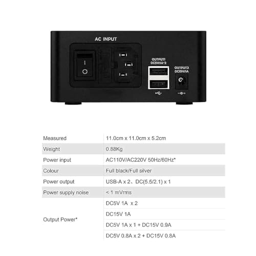 Image of Topping P50 Linear Power Supply - 5V 1A and 15V 1A Ultra Low Noise for HiFi Audio Topping D50III /DX3 Pro+ /E50 /A50III