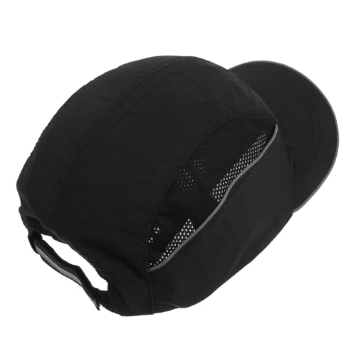 Anneome Anti-static Bump Cap Safety Hard Hat Flame Retardant Breathable Insert, Black Extended Visor Head Protection Cap for Industrial Warehouse Construction Use