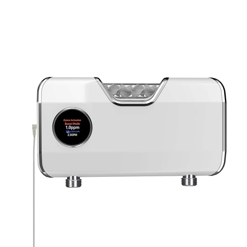 O3 Waterworks Smart Laundry System +PLUS - Advanced Detergent-Free Cleaning with O3 Water Technology - White