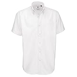 B&C SMO02 Oxford-Hemd für Herren, fürs Büro, kurzärmelig, Größe S-6XL