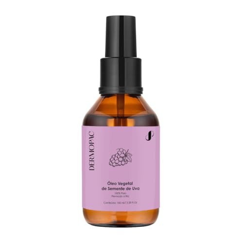 Dermopac Óleo Vegetal de Semente de Uva 100% Puro, 100ml