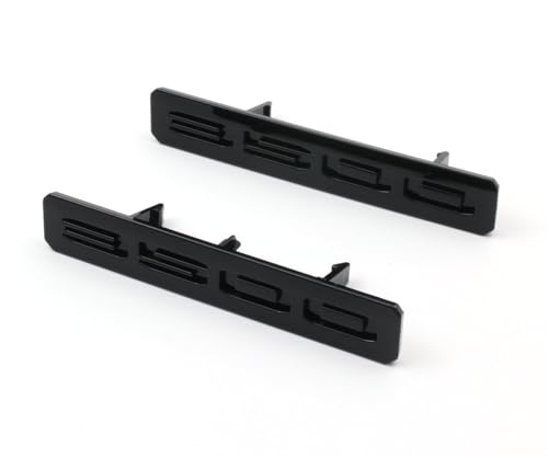 Emblemas 3D Sierra 3500HD negros para parachoques de coche 2024+ 4