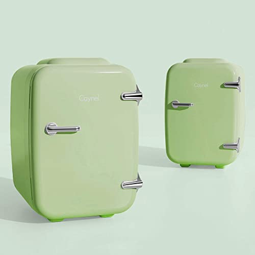 Caynel Mini Fridge Portable Thermoelectric 4 Liter Cooler And Warmer For Skincare, Eco Friendly Beauty Fridge For Foods,Medications, Cosmetics, Breast Milk, Medications Home And Travel #TOP1