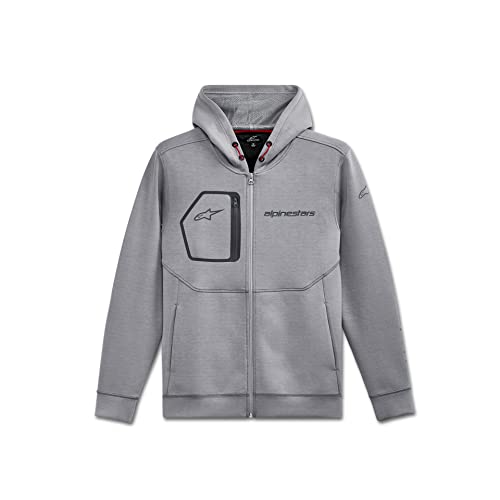 Alpinestars 1212-53020-1026-L: Convex Tech Fleece Grey Heather Lg