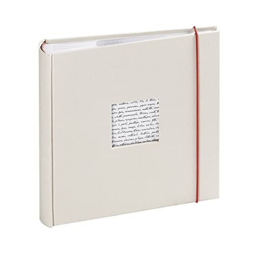 Album Photo 200 Photos 11,5x15 – Album Photo avec Pochette Plastique – Album Photo de 100 Pages –Livre Photo Blanc cassé Personnalisable – Album Photo Linéa Blanc cassé – Marque Française