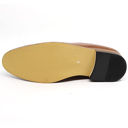 Metrocharm MC108 Men's Wing Tip Lace Up Oxford Dress Shoes4